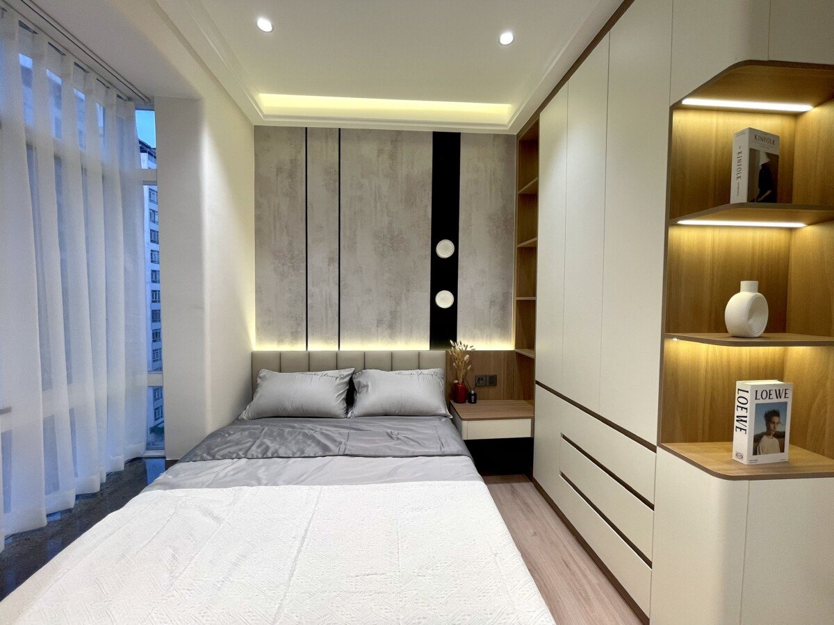 phong ngu nho can ho can ban 1 - Bán căn hộ chung cư Sky Garden 3, diện tích 70m2, giá 6.450 tỷ, nhà đẹp, nội thất mới 100%.