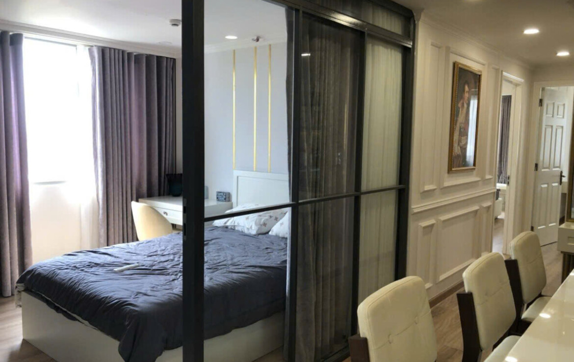 phong ngu nho thu 2 1170x738 - Giảm giá bán gấp căn hộ 3pn chung cư Hưng Phúc view Biệt thự có ô xe, sổ hồng, giá 9,5 tỷ