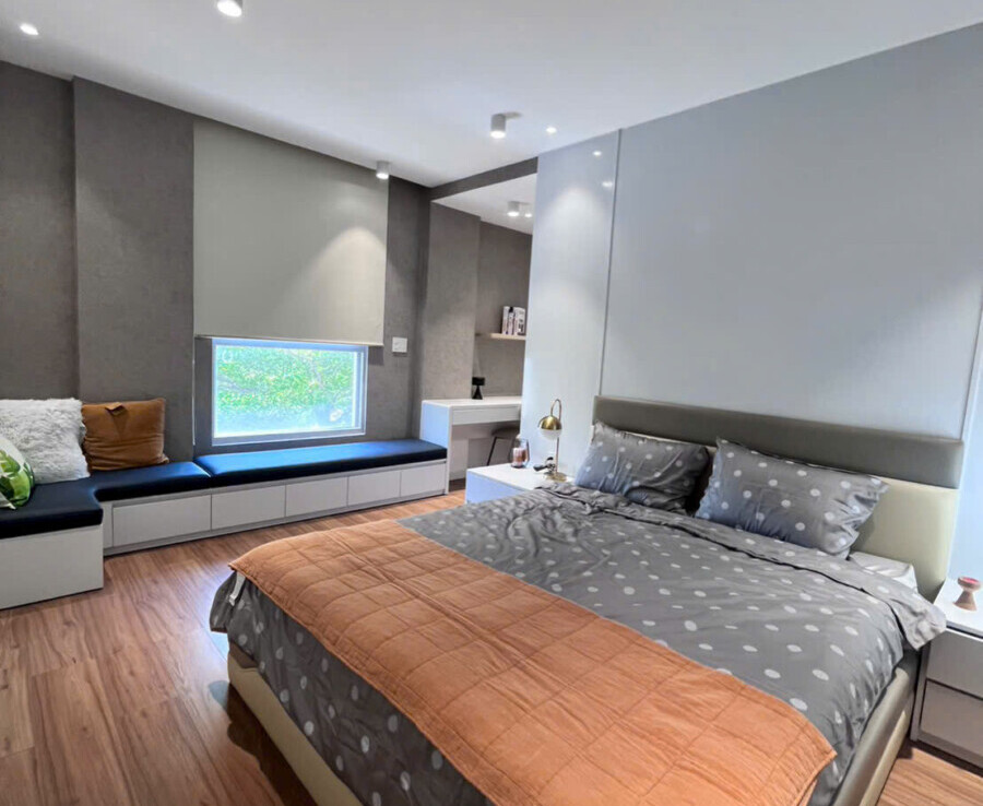 phong ngu nho thu 2 2 900x738 - Giá mua bán căn hộ Duplex 3pn chung cư Star Hill phường Tân Mỹ T12/2025