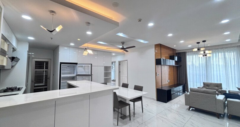 Bán căn hộ chung cư Midtown The Symphony, 121m2, 03pn, view sông, nội thất đầy đủ.