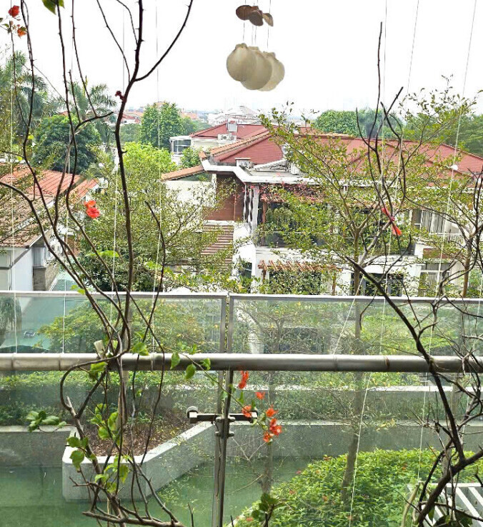 view ban cong can ho ban 676x738 - Giá mua bán căn hộ 2pn tòa B chung cư Hưng Phúc Happy Residence phường Tân Mỹ T12/2025