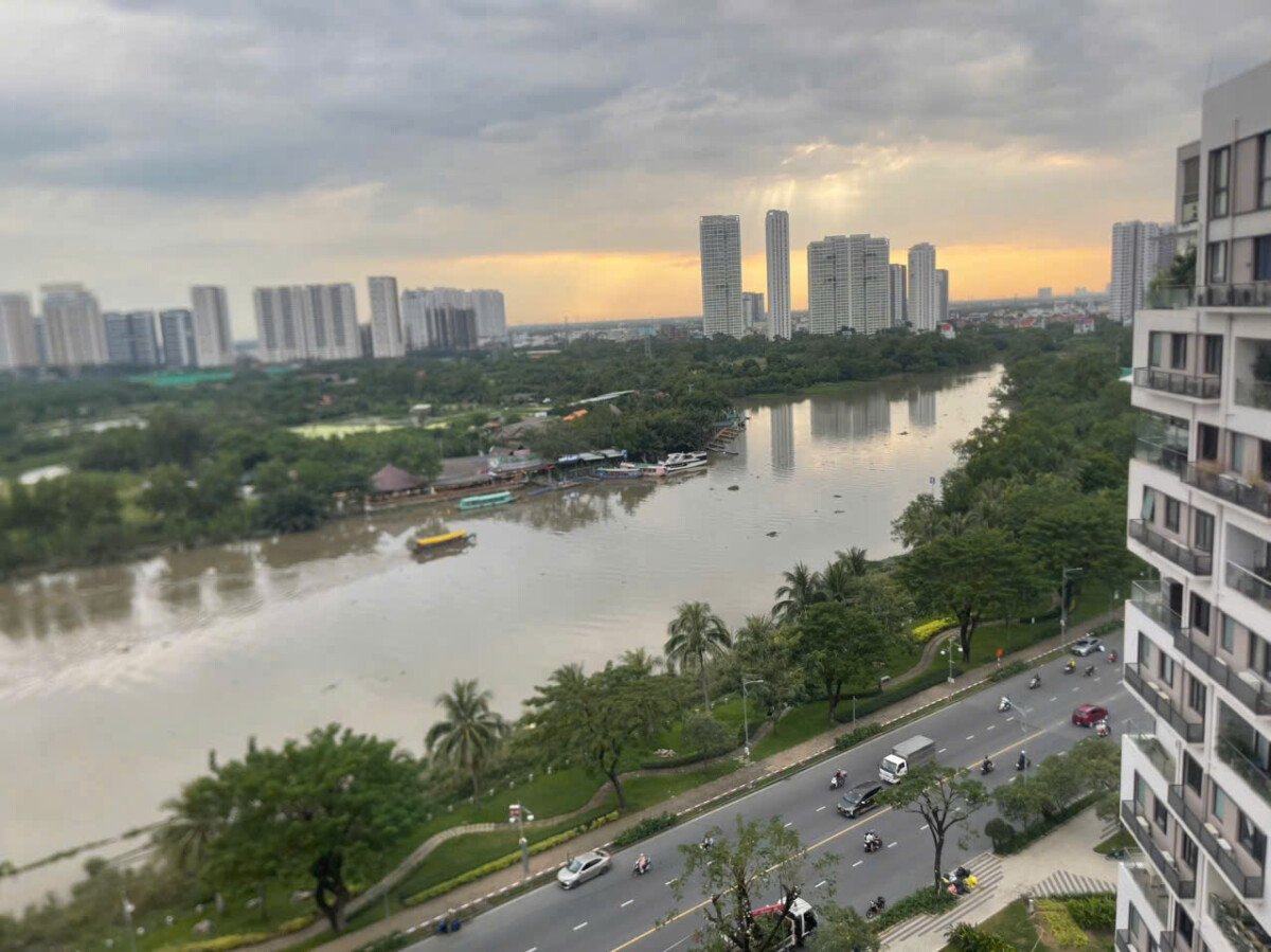 view mat truoc lien ke song - Giá mua bán căn hộ 3pn tòa 15b chung cư The Panorama phường Tân Hưng T1/2026