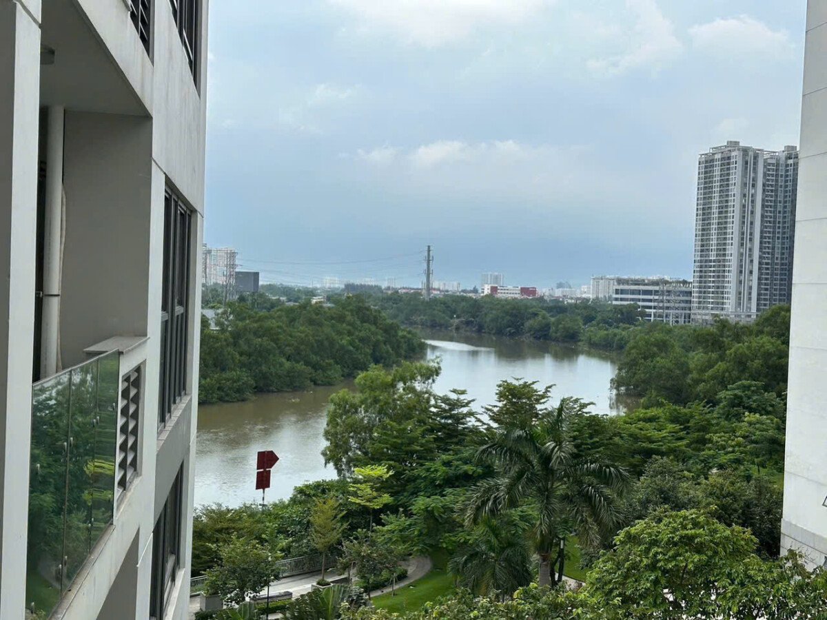 view phong ngu lien ke song - Giá mua bán căn hộ 3pn số 01 tòa B chung cư Riverpark Premier phường Tân Hưng T12/2025
