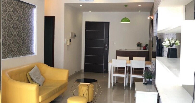 Cho thuê căn hộ Sky Garden 3. DT 56m2 Nhà đẹp- 2 Phòng ngủ-1wc- Nội thất đầy đủ- Giá thuê 13 Triệu/Tháng