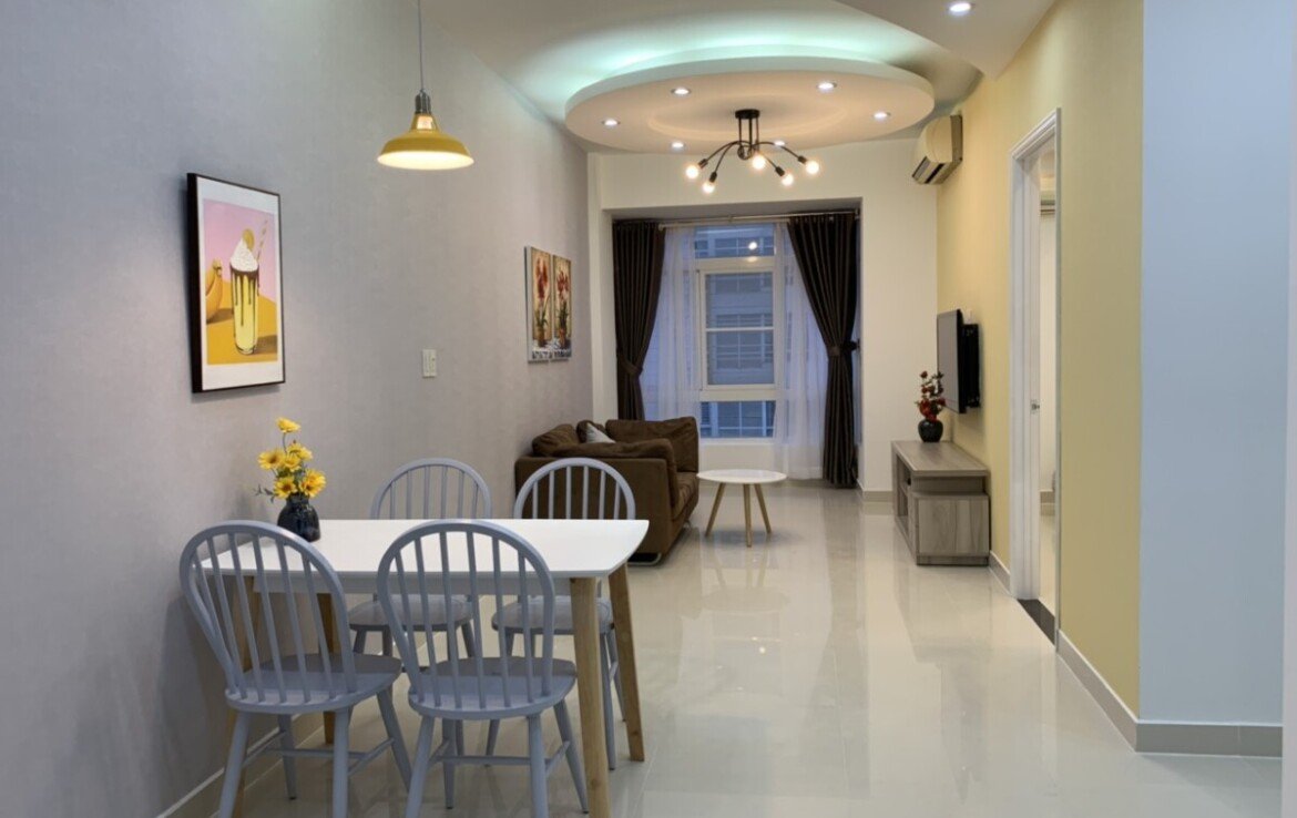 ban can ho sky garden 3 9 1170x738 - Bán căn hộ Sky Garden 3. DT 56m2 Thiết kế 1 Phòng ngủ và 1wc- Lầu siêu cao- Đang cho thuê 11 Triệu. Giá bán 4.5 Tỷ