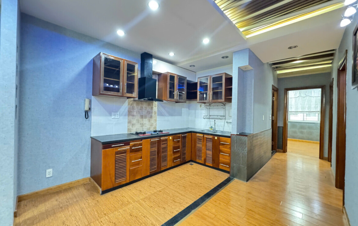 bep can ho ban 4 1170x738 - Cho thuê căn hộ 03pn, chung cư Sky Garden 1, giá 17tr/tháng, căn góc, thoáng, nội thất đầy đủ.