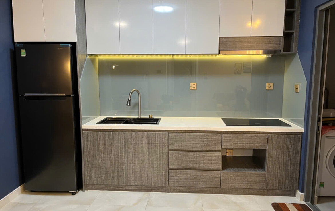 bep can ho can cho thue 3 1170x738 - Cho thuê căn hộ chung cư Acsentia, 02pn, giá 29tr/tháng, nhà đẹp, nội thất đầy đủ, xem nhà dễ.