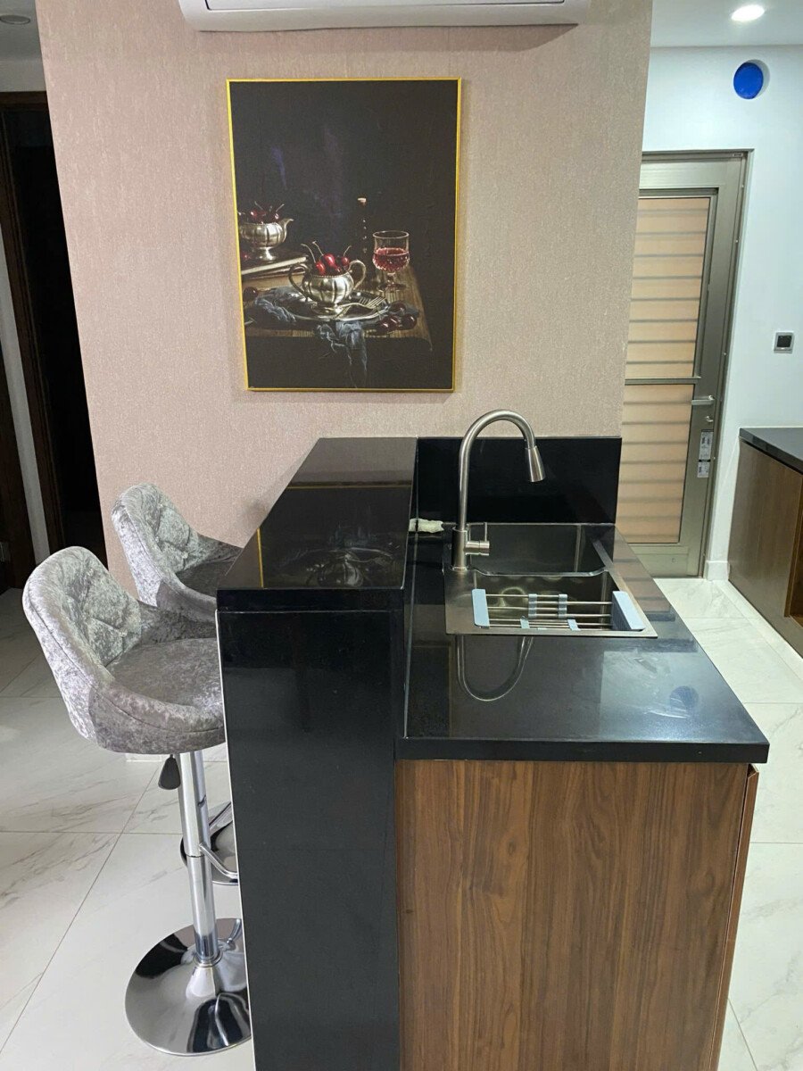 bep can ho cho thue 7 - Cho thuê căn hộ 02pn , chung cư The Signature ( midtown ) nhà đẹp, giá 29tr/tháng, đầy đủ nội thất.