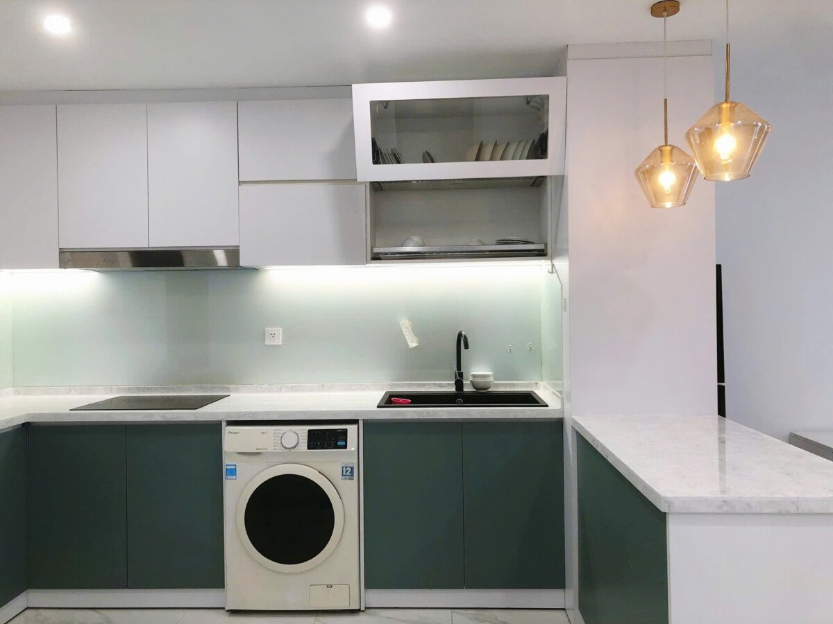 bep tien nghi - Cho thuê shop house Midtown Tòa M7- DT 60m2 Nhà đẹp- Vừa ở vừa kinh doanh. Đầy đủ nội thất- Giá 20 Triệu/Tháng