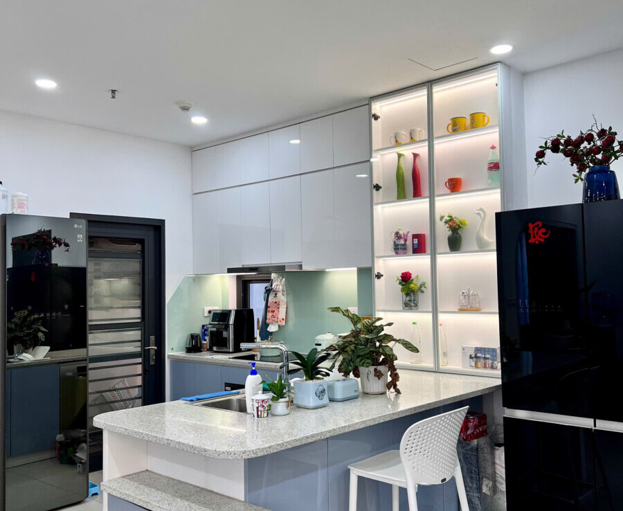 can canh bep hien dai 900x738 - Giá mua bán căn hộ 3pn chung cư Hưng Phúc Premier phường Tân Mỹ T1/2026