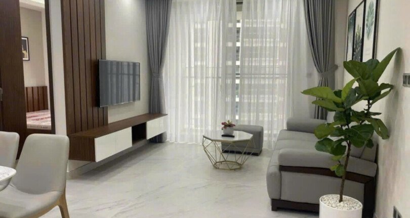 Cho thuê căn hộ Midtown Tòa M7- DT 82m2 Thiết kế 2 Phòng-2wc- Nhà đẹp- Nội thất đầy đủ- Giá thuê 26 Triệu/Tháng