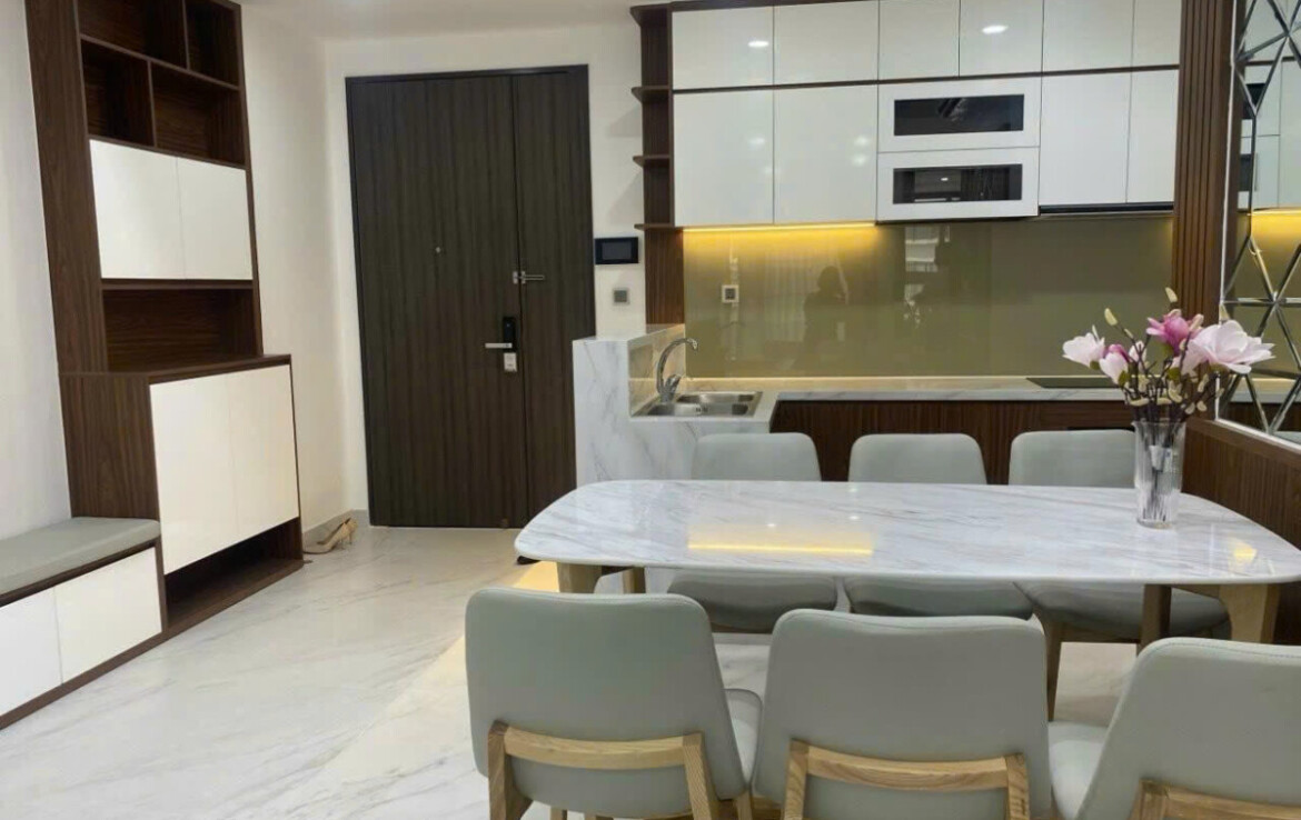 cho thue can ho midtown toa M7 3 1170x738 - Cho thuê căn hộ Midtown Tòa M7- DT 82m2 Thiết kế 2 Phòng-2wc- Nhà đẹp- Nội thất đầy đủ- Giá thuê 26 Triệu/Tháng