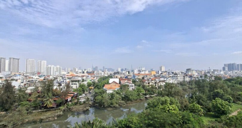 Cho thuê căn hộ Sky Garden 3. DT 56m2- thiết kế 1 Phòng ngủ-1wc- View quận 1 rất đẹp- thoáng- Giá 14 Triệu/Tháng