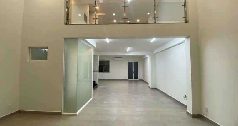 Cho thuê sàn trệt lửng làm văn phòng Nội khu Hưng Gia 3 phường Tân Hưng giá 29tr/tháng