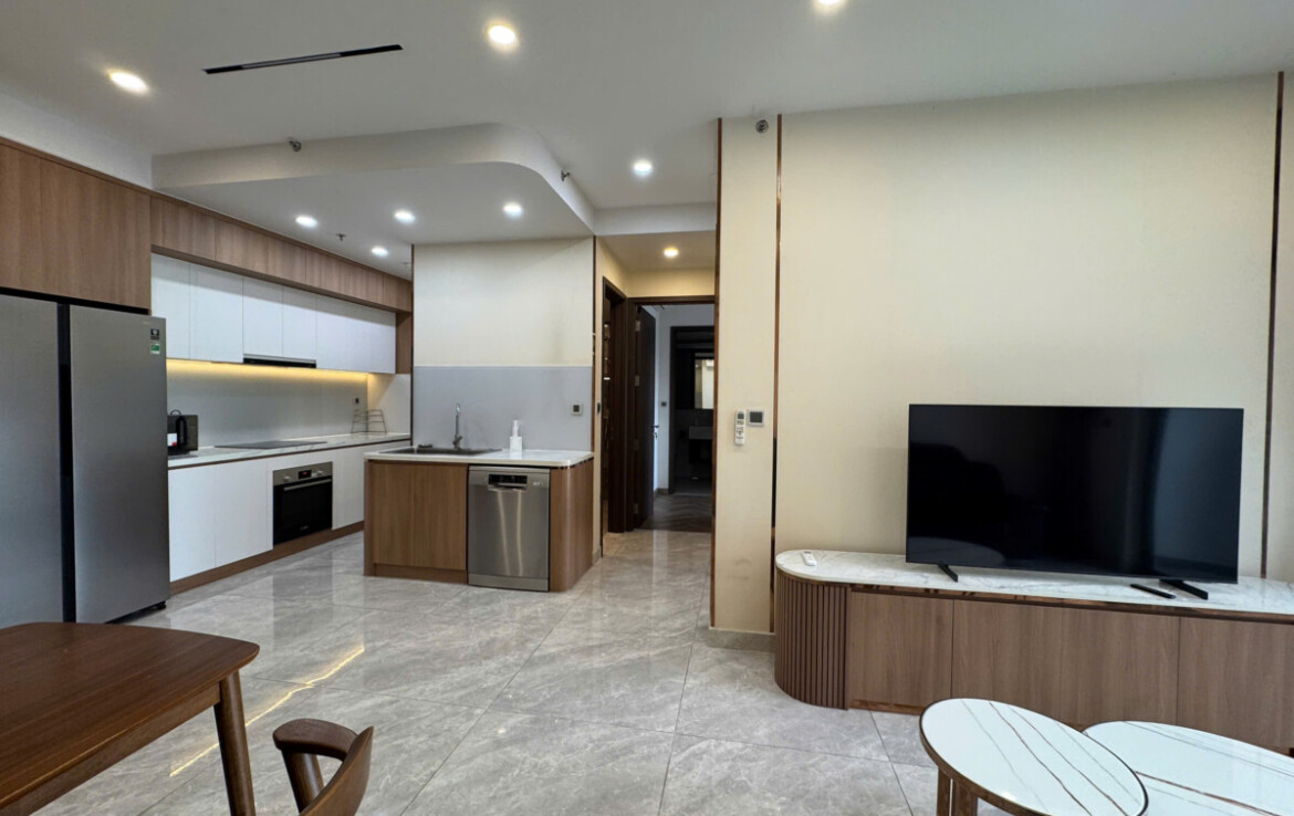 hinh anh phong khach can ho can cho thue 2 1170x738 - Cho thuê căn hộ chung cư Midtown The Peak, 02pn, giá 1.300usd/tháng, nội thất đầy đủ.