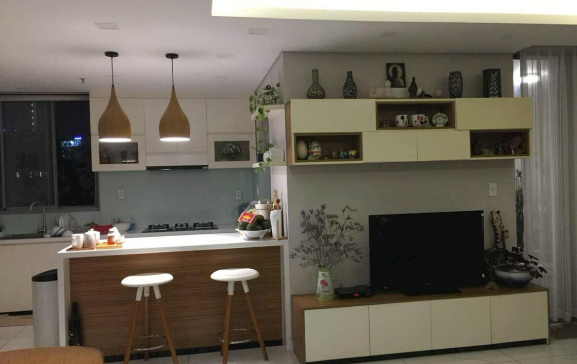 khong gian bep can ho ban 1170x738 - Giá mua bán căn hộ 3pn chung cư Green Valley phường Tân Mỹ T1/2026