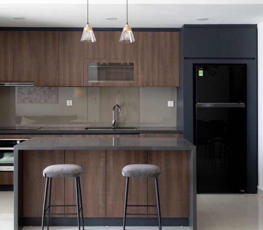 khong gian bep can ho cho thue 847x738 - Giá cho thuê căn hộ 3pn tòa C chung cư Riverpark Premier T1/2026