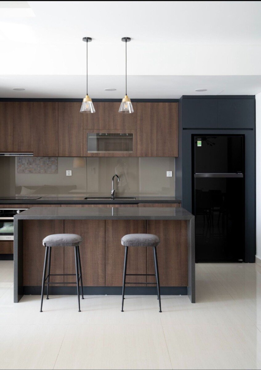 khong gian bep can ho cho thue - Giá cho thuê căn hộ 3pn tòa C chung cư Riverpark Premier T1/2026