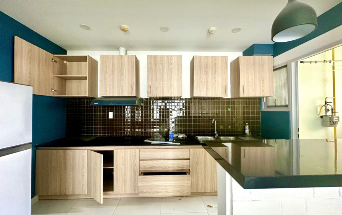 khong gian bep rong rai can ho ban 1170x738 - Giá mua bán căn hộ 3pn tòa K chung cư Happy Valley phường Tân Hưng T1/2026