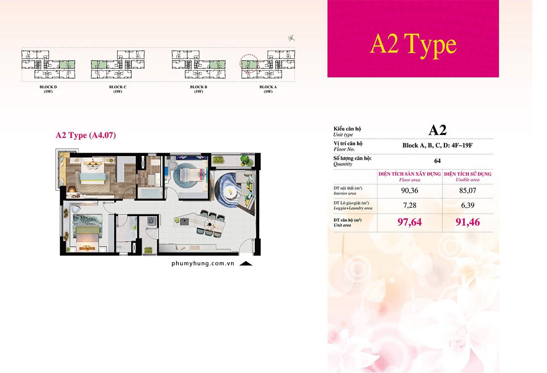 layout bo tri can ho - Giá mua bán căn hộ 3pn tòa A chung cư Hưng Phúc 1 phường Tân Mỹ T1/2026