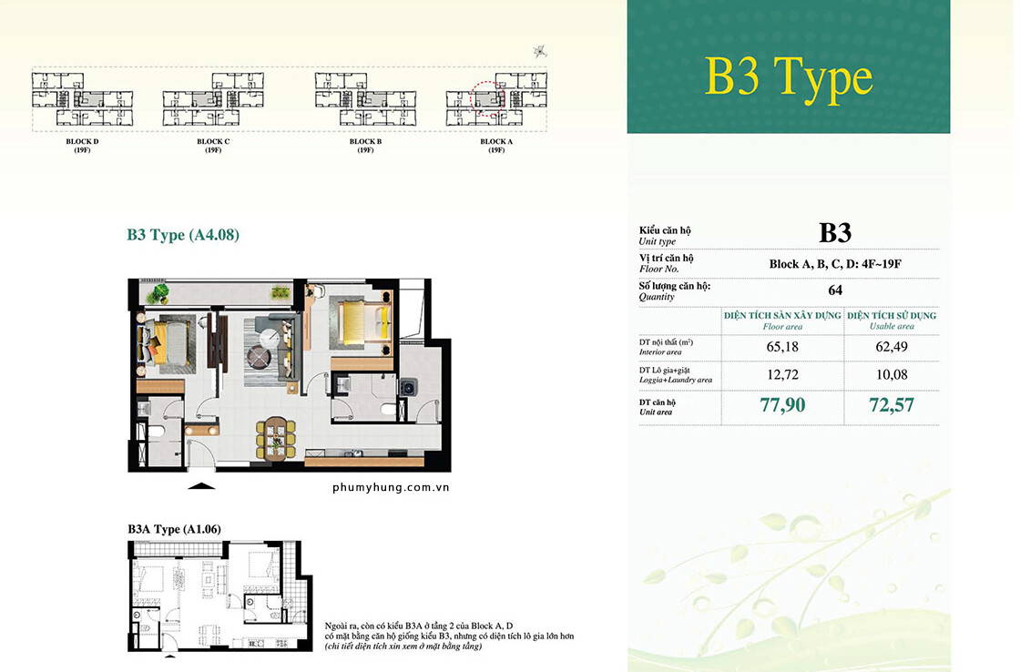 layout can ho 1 1120x738 - Bán gấp căn hộ 2pn tòa C lầu cao, view biệt thự, có ô xe chung cư Hưng Phúc Happy Residence giá 8 tỷ