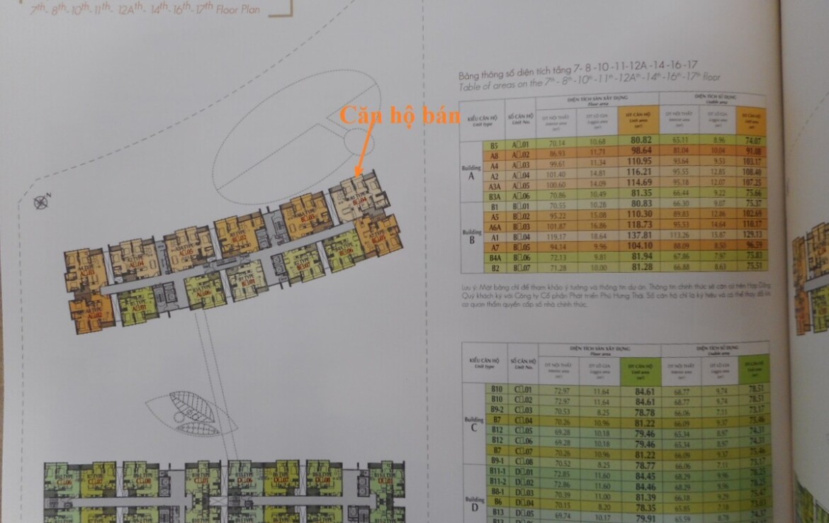 mat bang vi tri can ho ban 4 1170x738 - Giá mua bán căn hộ 4pn số 04 tòa B chung cư The Signature phường Tân Mỹ T1/2026