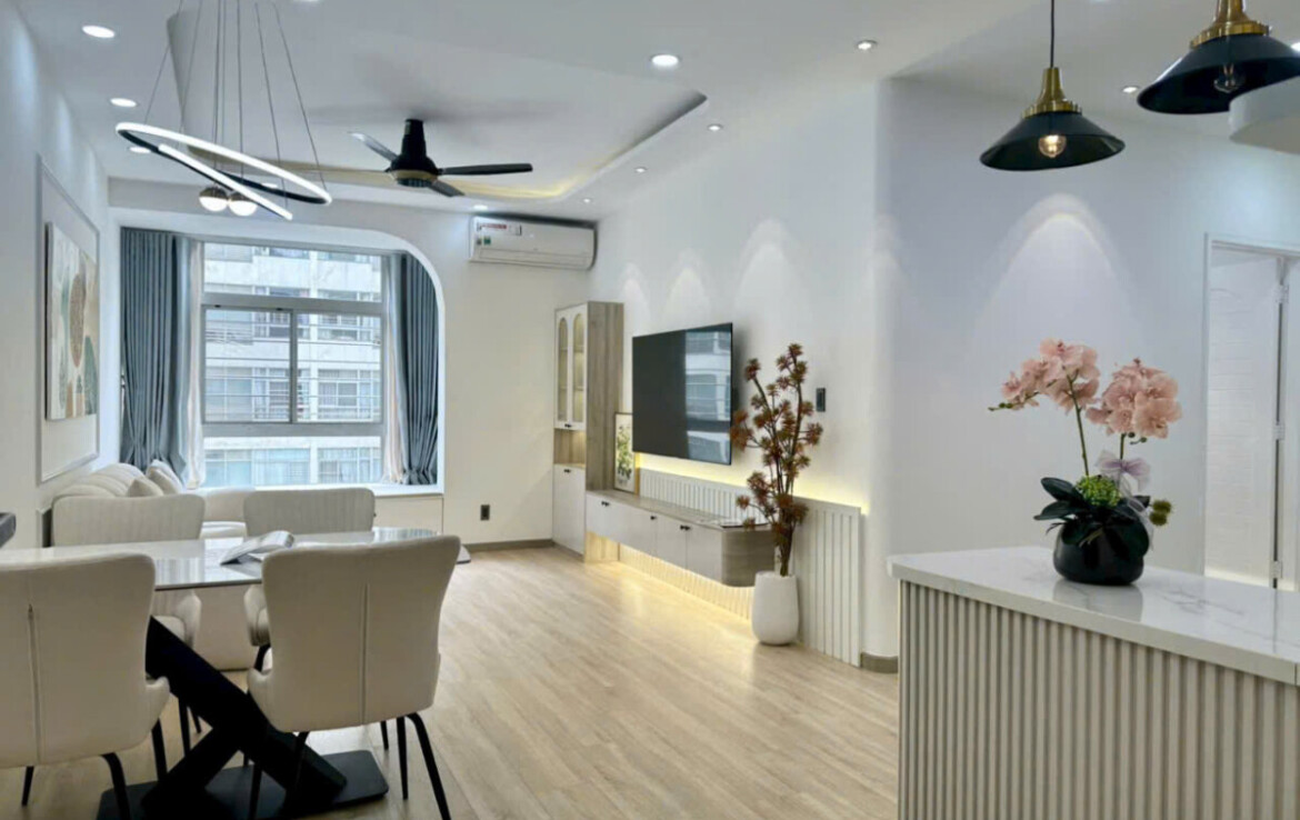 nha dep ban can ho sky garden 1 10 1170x738 - Bán nhanh căn hộ đẹp hoàn thiện mới 100%. Căn góc sky garden 1 diện tích 91m2-3 phòng ngủ-2wc. Giá bán 7.4 Tỷ