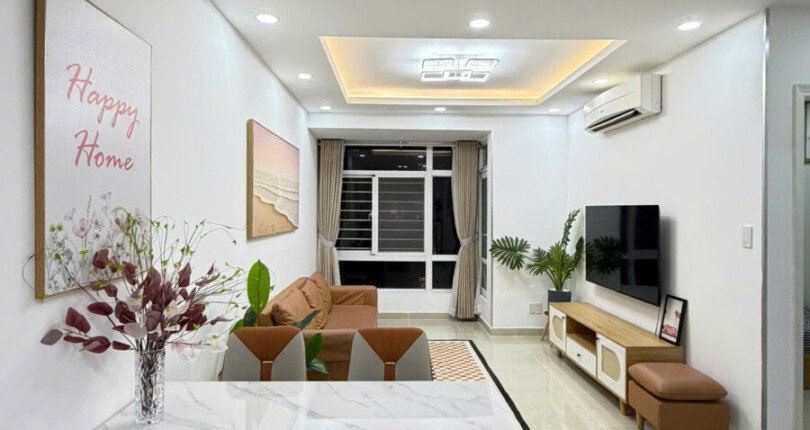 Bán nhanh căn hộ đẹp tại Sky Garden 3. DT 70m2 lầu cao- 3 phòng ngủ-2wc- Nội thất như hình- Giá bán 5.850 Tỷ
