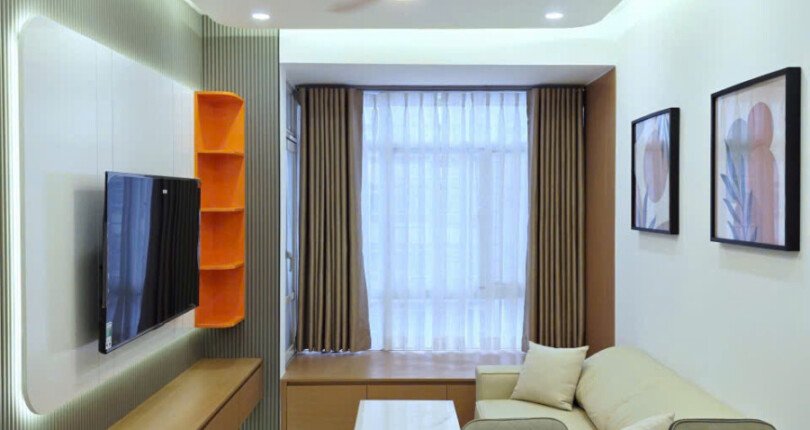 Bán căn hộ Sky Garden 3. DT 70m2 Nhà đẹp- Mới Decor- Nội thất mới 100%- 3 Phòng ngủ-2wc- Lầu cao- Giá 6.490 Tỷ