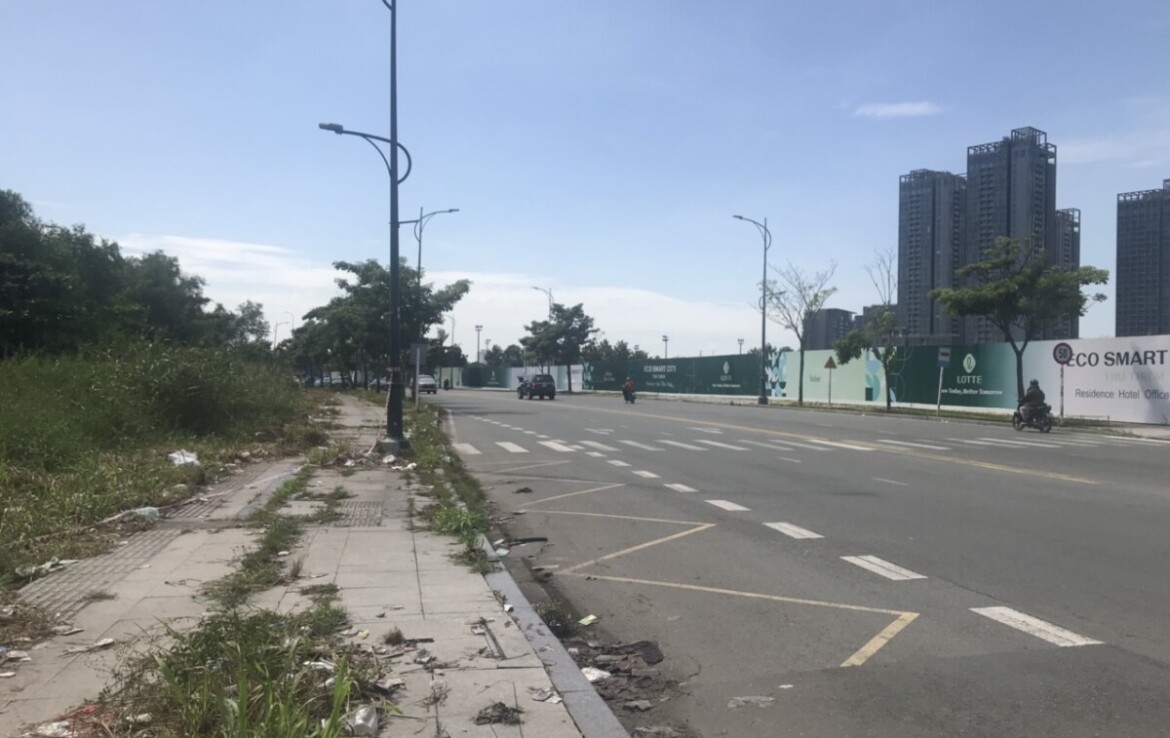 phia dong du an lien ke duong to huu 1170x738 - Giá mua bán căn hộ 2pn Tháp A chung cư Eco Smart City Thủ Thiêm T1/2026