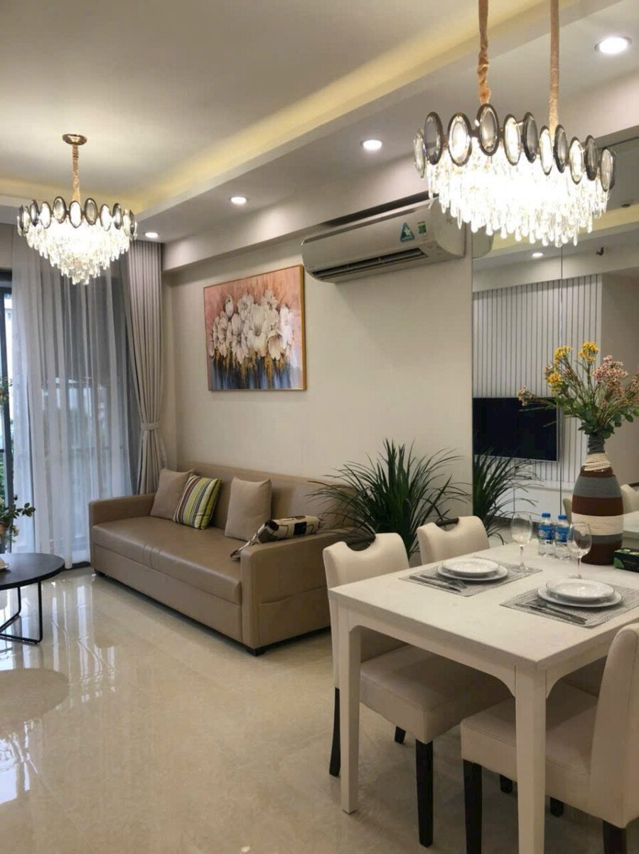 phong khach can ho ban 15 - Giá mua bán căn hộ 3pn chung cư Hưng Phúc Happy Residence phường Tân Mỹ T1/2026