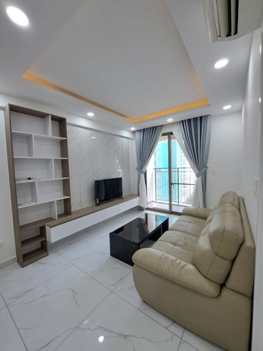 phong khach can ho cho thue 7 - Cho thuê căn hộ Saigon South Residence. DT 75m2 Thiết kế 2 Phòng ngủ-2wc- Nội thất đầy đủ- Giá thuê 17 Triệu/Tháng