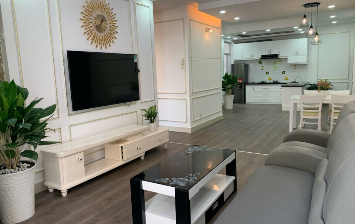 phong khach dep can ho sky 2 ban 1170x738 - Bán căn góc Sky Garden 2. DT 89m2 Nhà đang cho thuê 14 Triệu- 2 Phòng-2wc- Nội thất đầy đủ- Giá 6.650 Tỷ