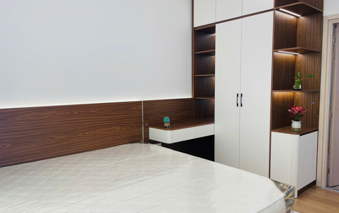 phong ngu can ho cho thue 3 1170x738 - Cho thuê căn hộ 118m2, 03pn, chung cư Grand View A, giá 40tr/tháng, nhà mới, đầy đủ nội thất.