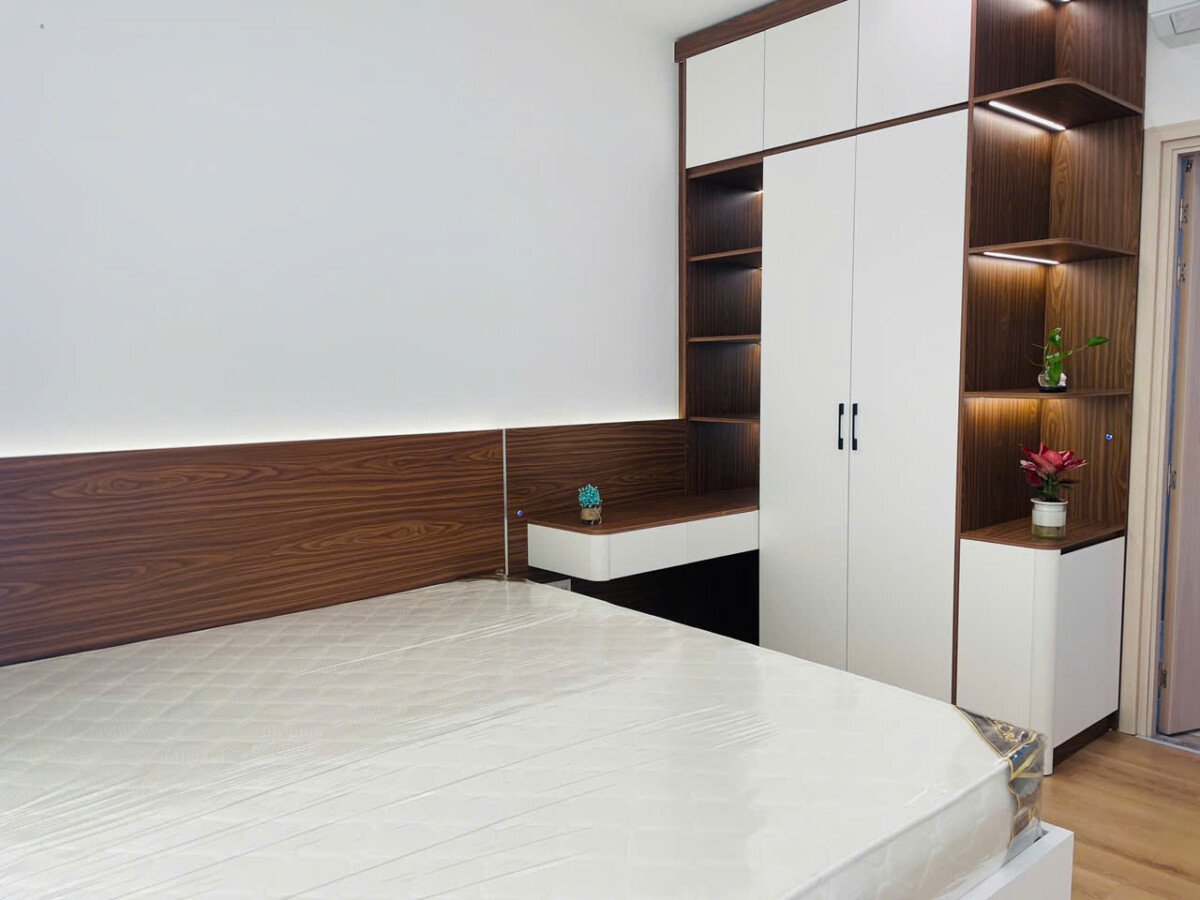phong ngu can ho cho thue 3 - Cho thuê căn hộ 118m2, 03pn, chung cư Grand View A, giá 40tr/tháng, nhà mới, đầy đủ nội thất.