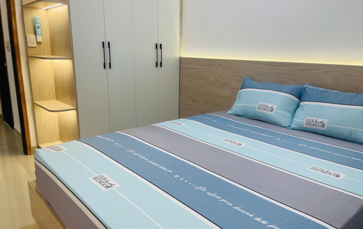 phong ngu can ho cho thue gap 1 1170x738 - Bán căn hộ chung cư Sky Garden 2, căn hộ 71m2, 02pn, giá 4.980 tỷ, nhà đầy đủ nội thất.