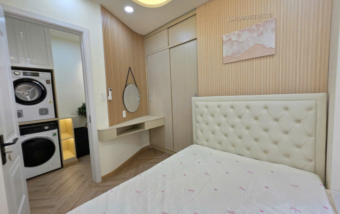 phong ngu chinh sky garden 3 1170x738 - Bán căn góc tại Sky Garden 3. DT 72m2 Nhà đẹp-mới 100%- Thiết kế 3 Phòng ngủ-2wc- Nội thất như hình- Giá 6.590 Tỷ