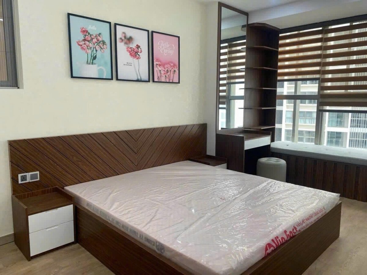 phong ngu co view can ho cho thue - Cho thuê căn hộ Midtown tòa M7- Nhà đẹp diện tích 82m2 Thiết kế 2 Phòng ngủ-2wc- Nội thất đầy đủ- Giá 26 Triệu/Tháng