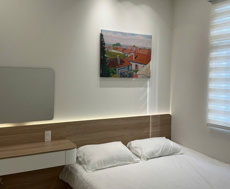 phong ngu day du thiet bi noi that 900x738 - Giá mua bán căn hộ 3pn góc 72m2 tòa 14a chung cư Sky Garden 3 phường Tân Hưng T1/2026