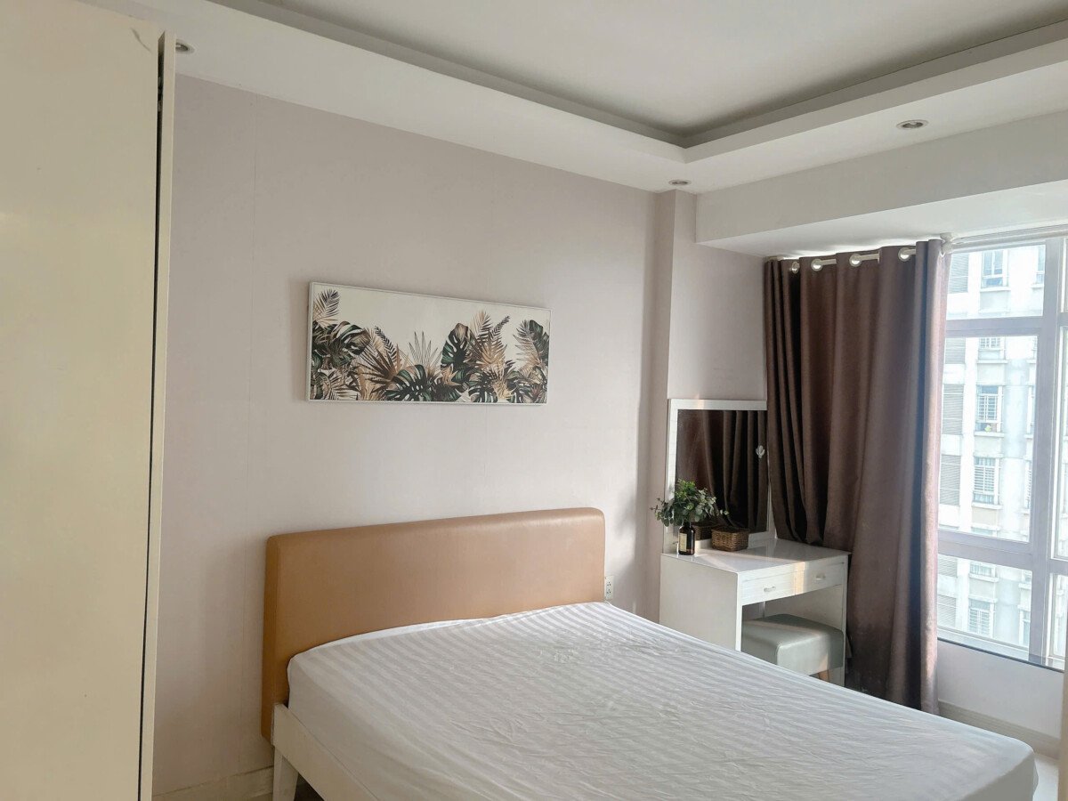 phong ngu lon can ho cho thue - Cho thuê căn hộ Sky Garden 3. DT 56m2 Nhà đẹp- Nội thất đầy đủ-2 Phòng ngủ-1wc- Giá thuê 13 Triệu/Tháng