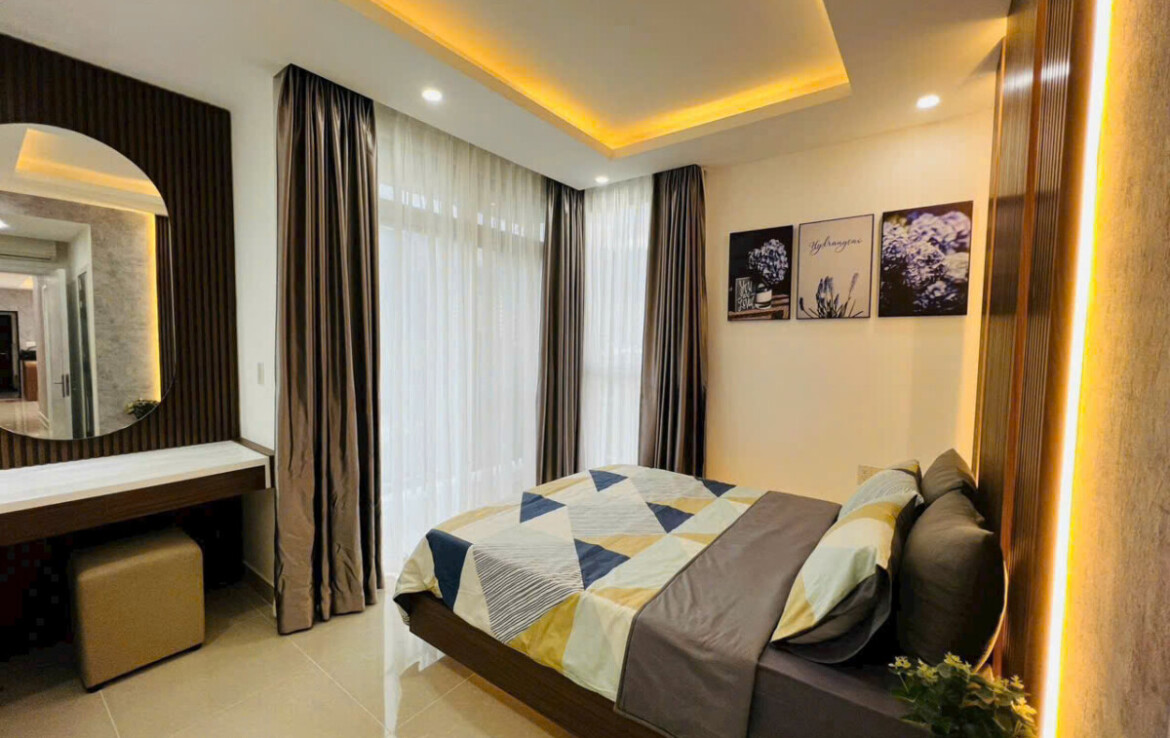 phong ngu master 1170x738 - Hàng hiếm, bán căn hộ 4pn chung cư Star Hill phường Tân Mỹ giá 11,9 tỷ
