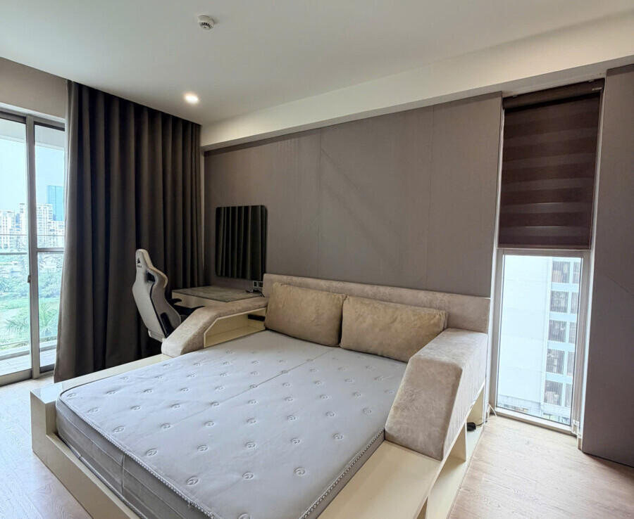 phong ngu master 2 900x738 - Giá mua bán căn hộ 4pn số 04 tòa B chung cư The Signature phường Tân Mỹ T1/2026