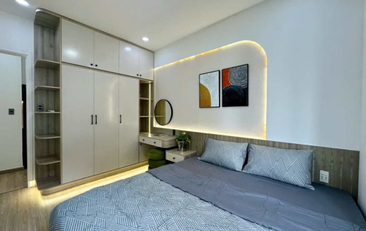 phong ngu master 6 1170x738 - Bán nhanh căn hộ đẹp hoàn thiện mới 100%. Căn góc sky garden 1 diện tích 91m2-3 phòng ngủ-2wc. Giá bán 7.4 Tỷ