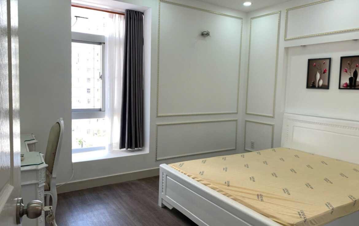 phong ngu mastere can ho ban 1170x738 - Bán căn góc Sky Garden 2. DT 89m2 Nhà đang cho thuê 14 Triệu- 2 Phòng-2wc- Nội thất đầy đủ- Giá 6.650 Tỷ