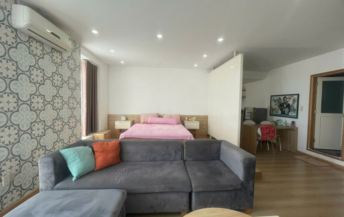 phong ngu sky garden 3 1170x738 - Bán nhanh căn hộ Sky Garden 3. DT 56m2 Thiết kế dạng Studio Đang sẵn khách thuê dài hạn- Giá tốt 4.5 Tỷ