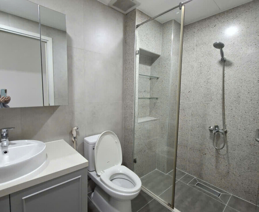 phpong tam thu hai cho thue 900x738 - Cho thuê căn hộ Saigon South Residence. DT 104m2 Nội thất cao cấp- 3 phòng ngủ-2wc- View trực diện hồ bơi- Giá 26 Triệu/Tháng