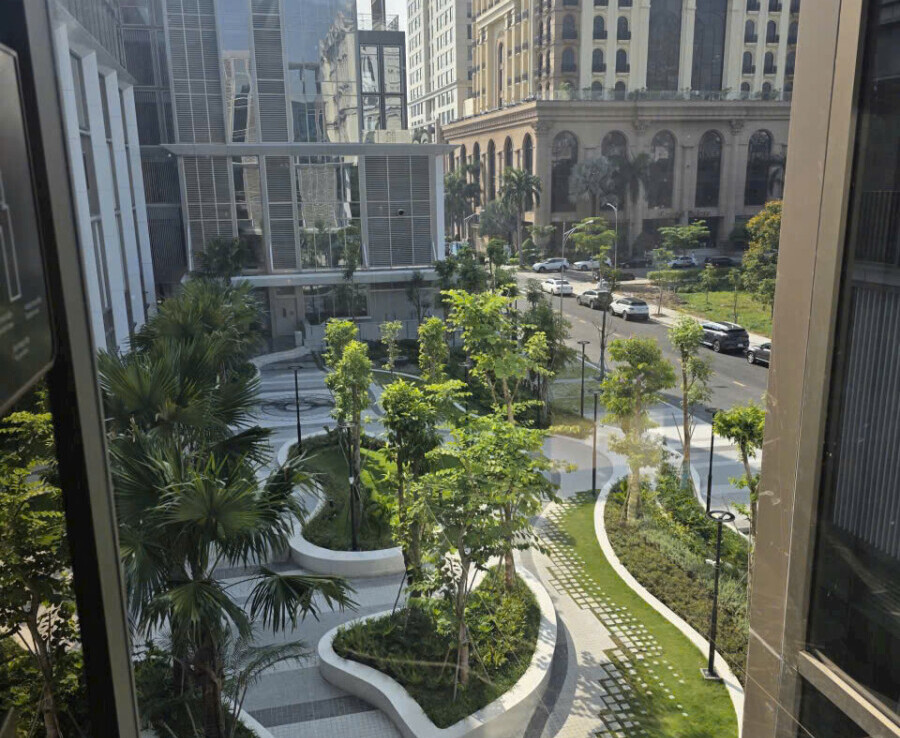 vi tri nha lien ke cong vien noi khu 900x738 - Giá cho thuê tòa nhà nguyên căn kdc L'Arcade phường Tân Mỹ T1/2026