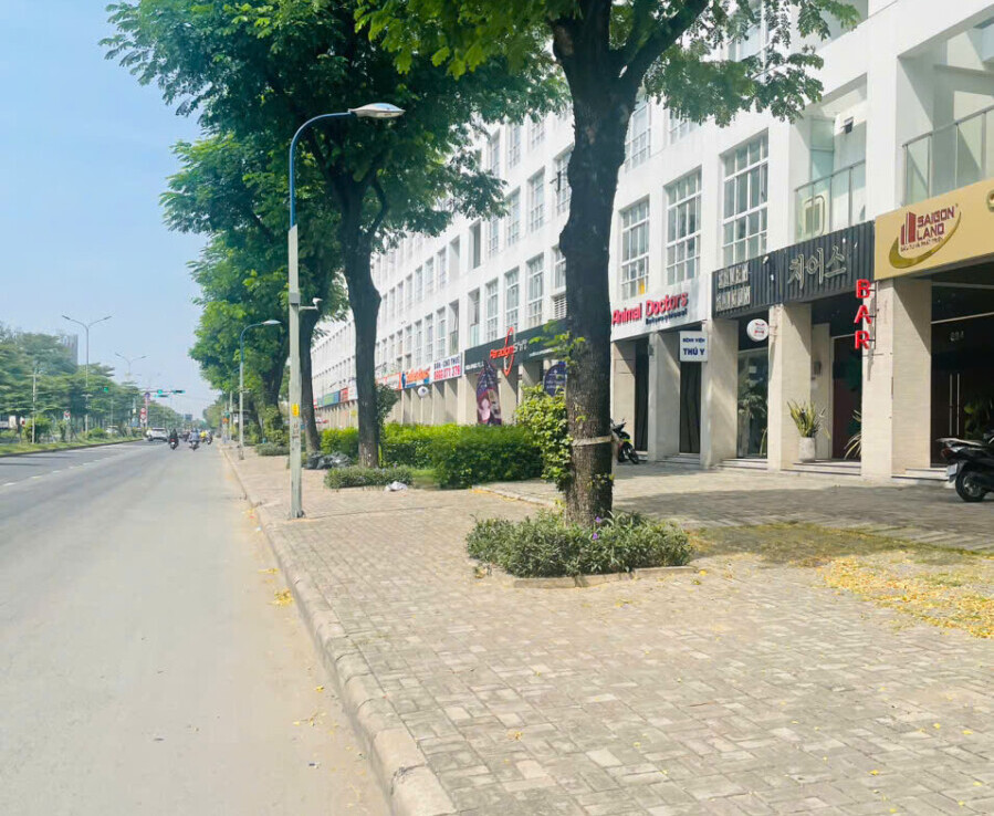 vi tri shophouse mat duong nguyen van linh phuong tan hung 899x738 - Giá mua bán Shophouse khối đế chung cư Happy Valley phường Tân Hưng T1/2026