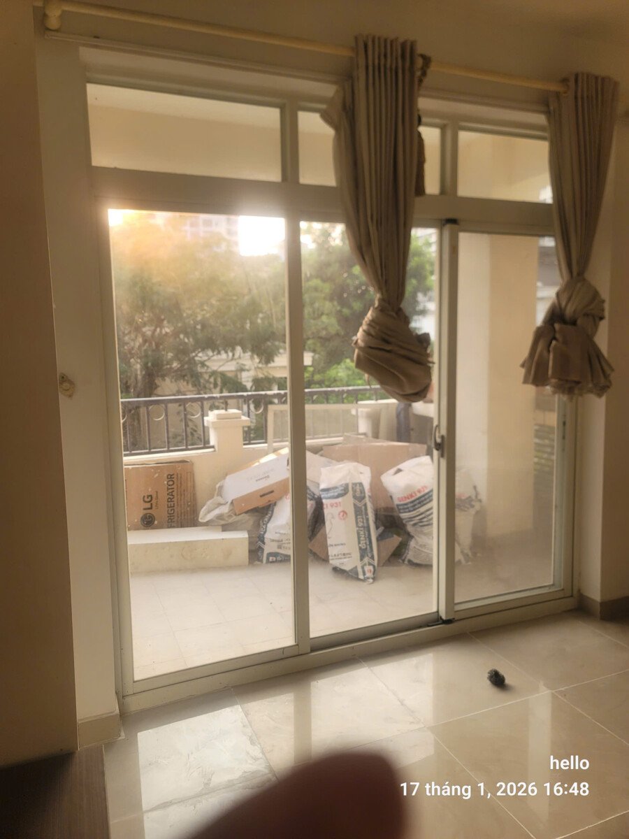 view balcony can ho ban 1 - Giá mua bán căn hộ 3pn tòa A chung cư Cảnh Viên 2 phường Tân Mỹ T1/2026