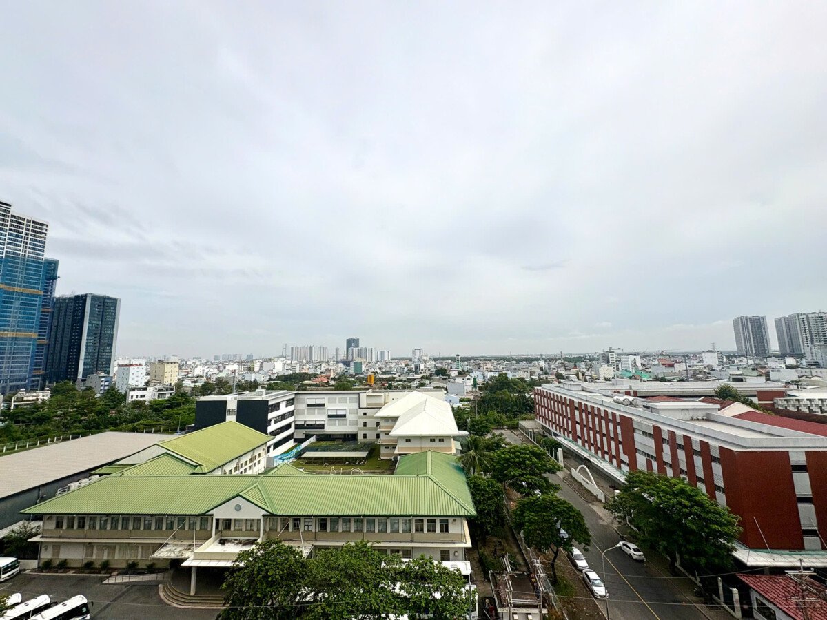 view balcony can ho - Giá cho thuê căn hộ 3pn căn số 06 tòa H chung cư The Peak m8 phường Tân Mỹ T1/2026